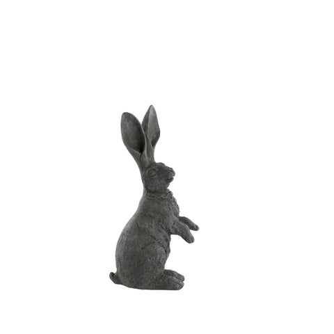 Sevonia Figurine de lapin de Pâques 27,2cm. gris