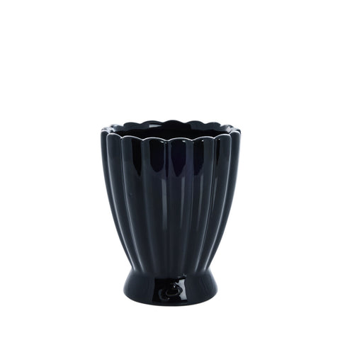 Shenella pot à fleurs 15 cm. noir
