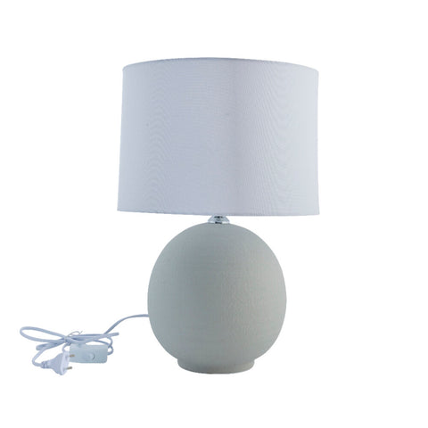 Sienna lampe de table H46,5 cm. gris argenté