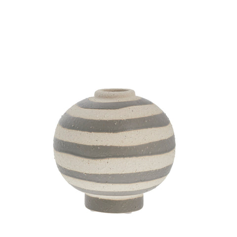 Aniella vase H14 cm. gris