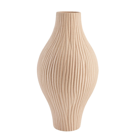 Esmia vase décorative H50 cm. poudre