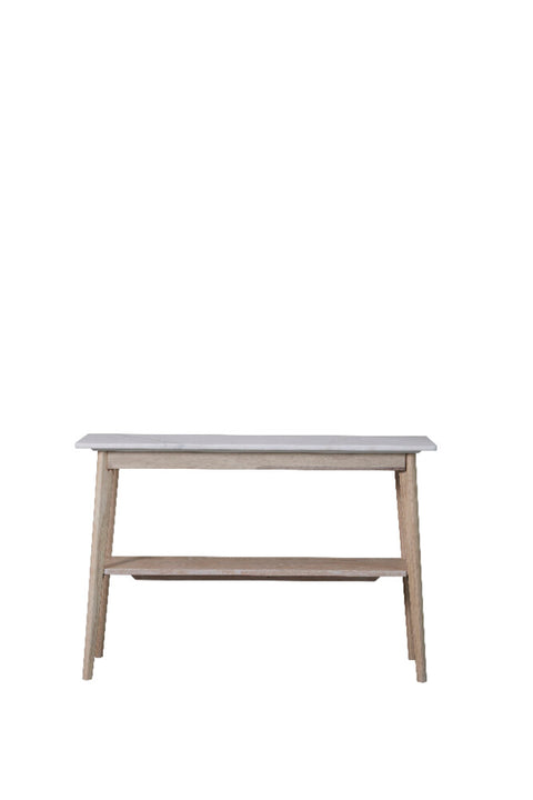 Ellie console H80xW35xL120 cm. White wash