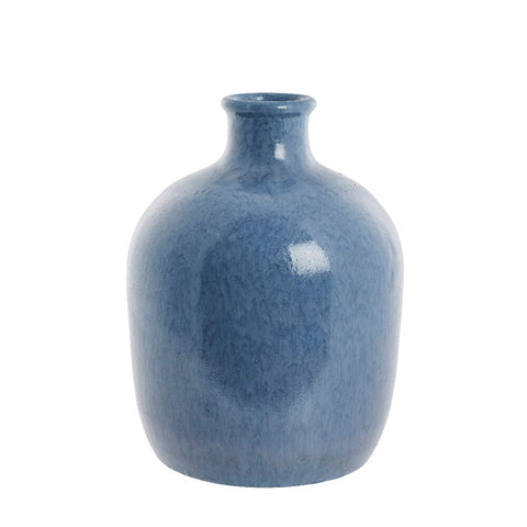 Vasilia vase 39,5x29 cm. bleu