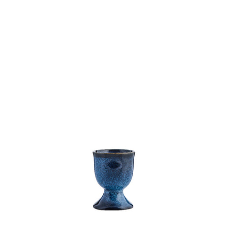 Amera coquetier H6,5 cm. bleu