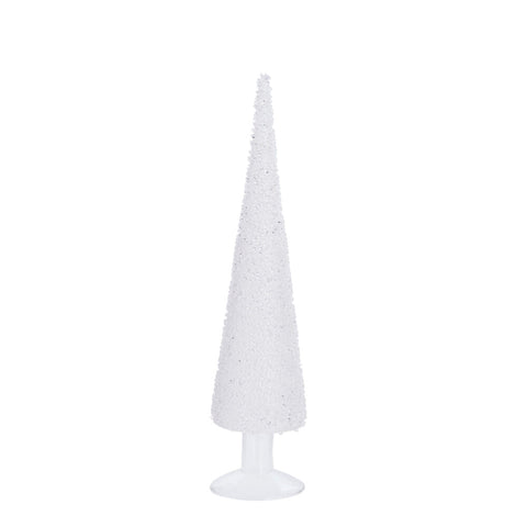 Cristelle sapin H40 cm. blanc