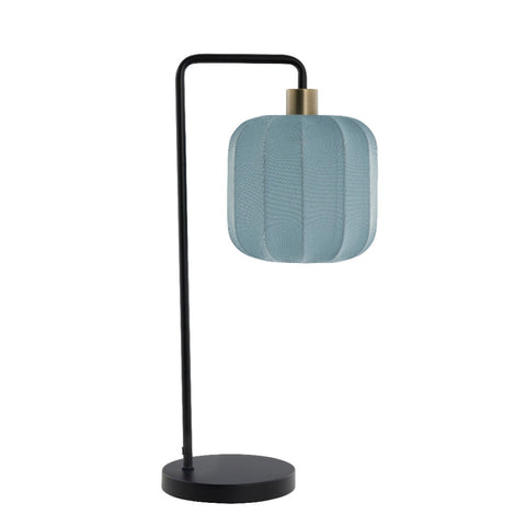 Sashie lampe de table 58cm. bleu
