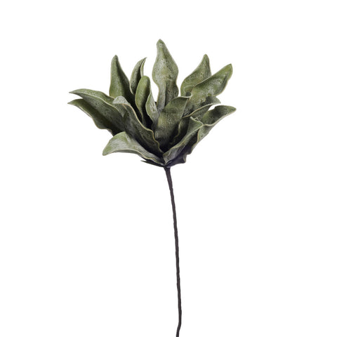 Happia Fleur décorative vert 64 cm