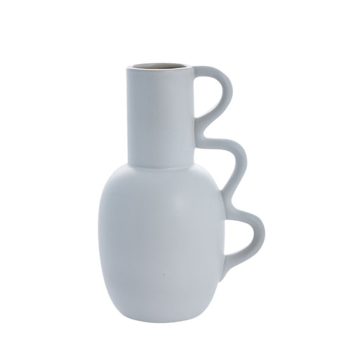 Suselle vase 25,5 cm. blanc