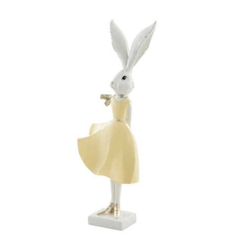 Sevia lapin décoration jaune