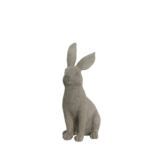 Semina Figurine de lapin de Pâques H16 cm. gris