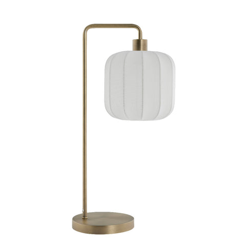 Sashie lampe de table 58cm. blanc