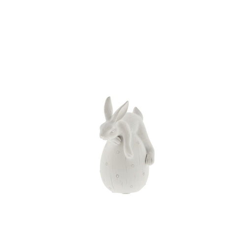 Semina Figurine de lapin de Pâques H7,2 cm. blanc