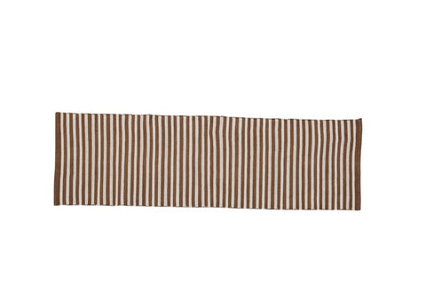 Strivie tapis H240 cm. brun doré