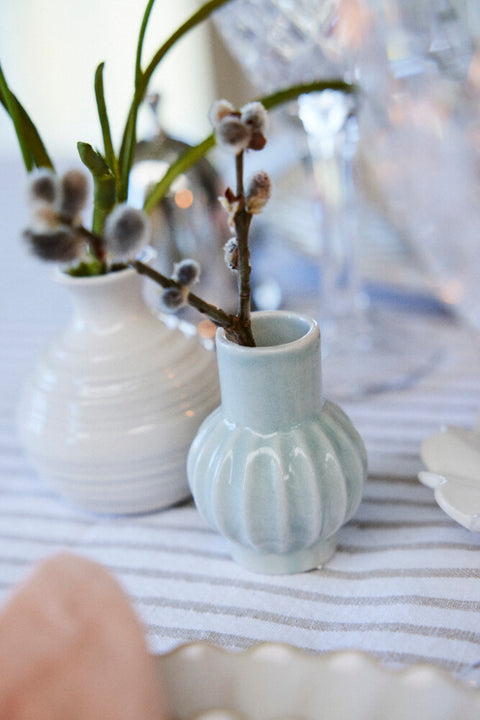 Dehmira mini vase blanc céramiques