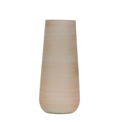 Disela vase H14 cm. vieux rose