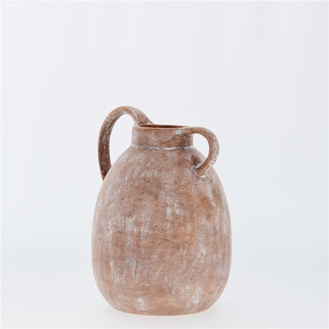 Avillia vase décorative H26,5 cm. terre cuite