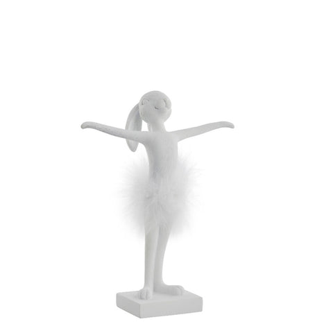 Semilla Figurine de lapin de Pâques 26,5cm. blanc