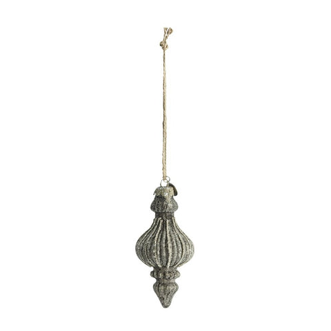 Norille décoration H12 cm. gris foncé