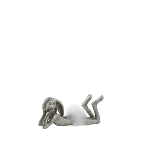 Semilla Figurine de lapin de Pâques 8,4cm. argent