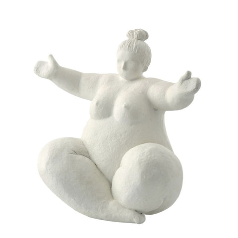 Serafina décoration 25x14 cm. blanc