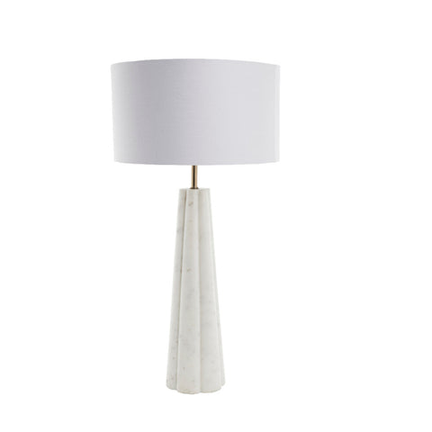 Sophie lampe de table 66cm. blanc