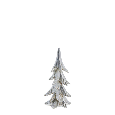 Semille sapin H29 cm. argent