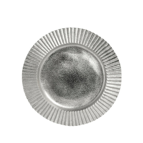 Lavisse plat H2 cm. argent