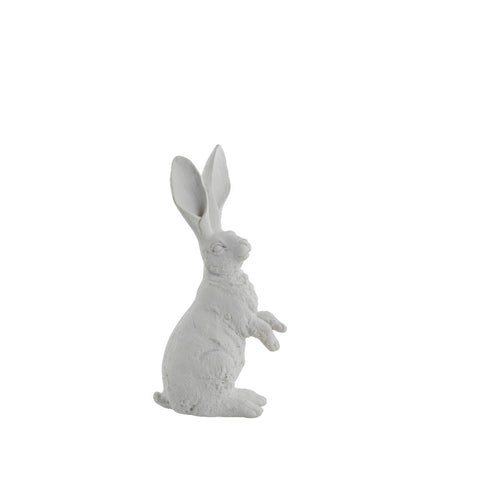 Sevonia Figurine de lapin de Pâques 27,2cm. blanc