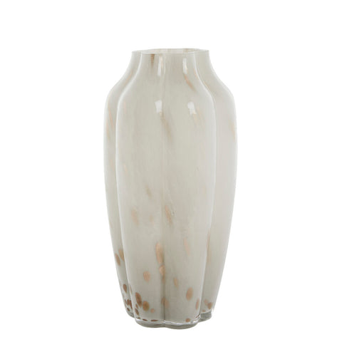 Mara vase 31cm. gris argenté