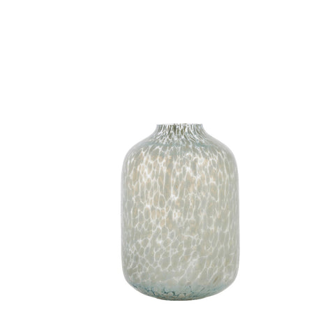 Avillia vase H27 cm. menthe