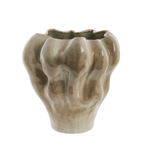 Viola vase 30x33 cm. sable