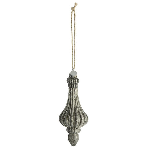 Norille décoration H16 cm. gris foncé