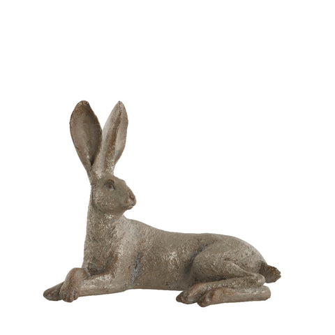 Sevonia Figurine de lapin de Pâques 29cm. champagne