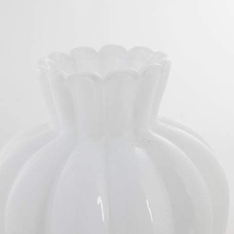 Verity vase blanc 28