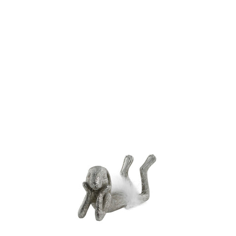 Semilla Figurine de lapin de Pâques 8,4cm. argent