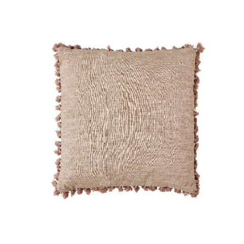 Oville coussin 50x50 cm. beige foncé