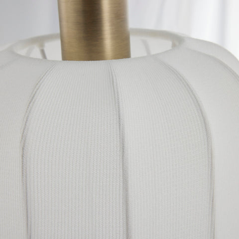 Sashie lampadaire 160cm. blanc