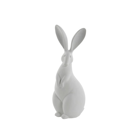 Sevelle Figurine de lapin de Pâques 34,9cm. blanc