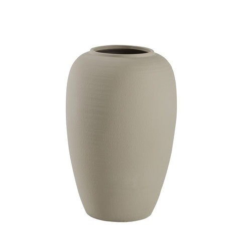 Catia vase décorative H55 cm. gris argenté