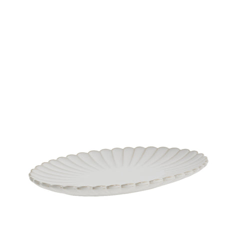 Camille plat 3x21 cm. blanc cassé