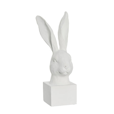 Semina Figurine de lapin de Pâques H12,5 cm. blanc