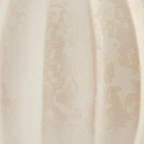Esme vase décorative H42 cm. blanc cassé