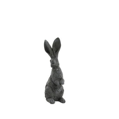 Sevonia Figurine de lapin de Pâques 27,2cm. gris