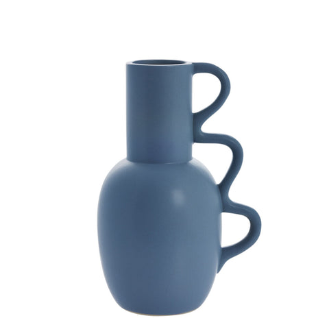 Suselle vase 25,5 cm. bleu