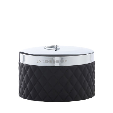 Portia pot H9 cm. noir