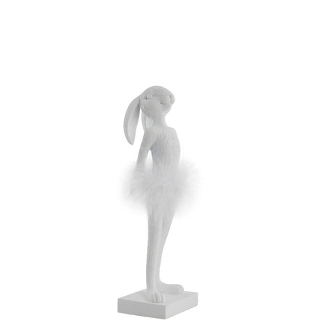 Semilla Figurine de lapin de Pâques 26,8cm. blanc