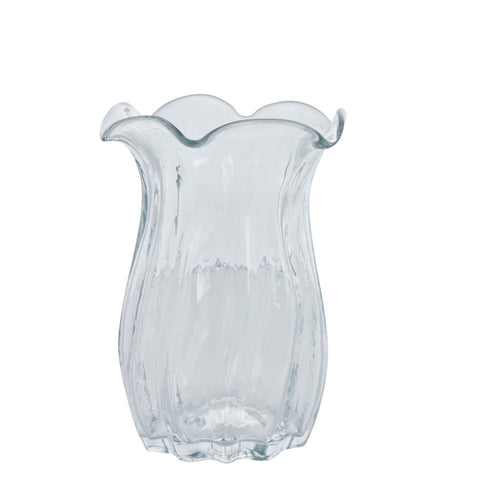 Scarlett vase transparent D19 H28