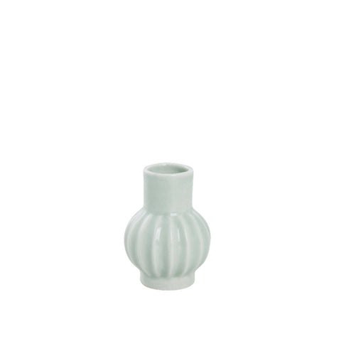 Dehmira mini  vase vert poudré céramiques