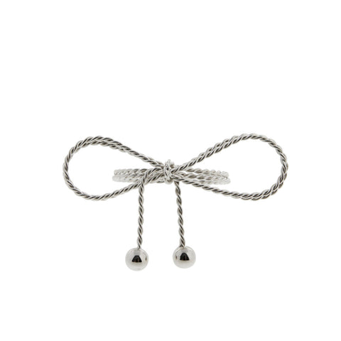 Sigrid rond de serviette argent H5 cm