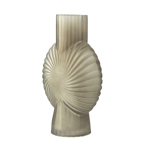 Dornia vase H20,5 cm. brun clair